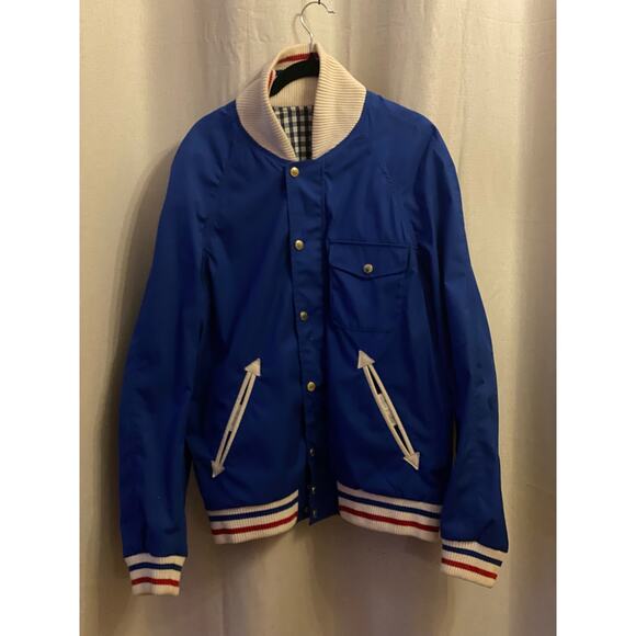 Nanamica Cruiser Jacket plaid reversible. - Picture 1 of 9